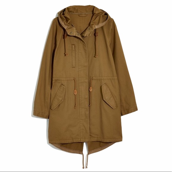 Madewell Desert Cannon Field Fishtail Parka - S - Picture 5 of 12
